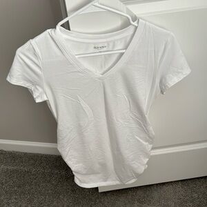 Old Navy Maternity White Tee